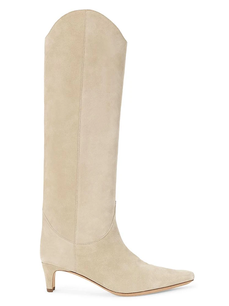 Western Wally 55MM Suede Boots