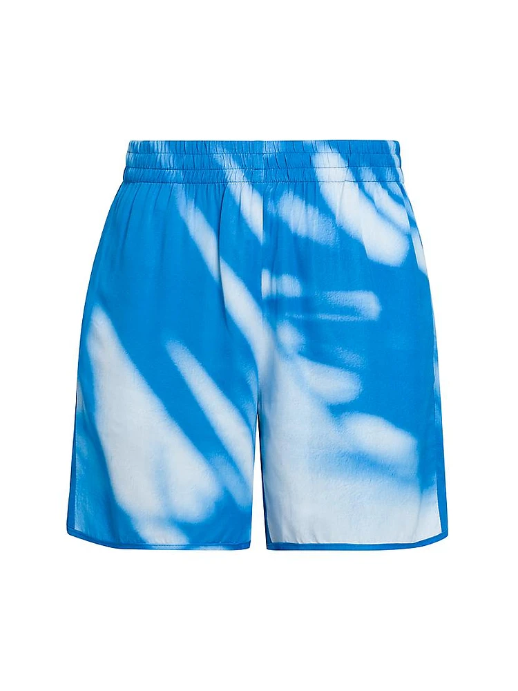 Abstract Shadow Shorts