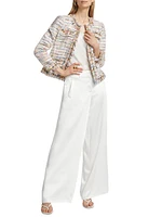 Maxine Satin Wide-Leg Pants