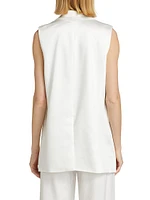 June Satin Longline Vest