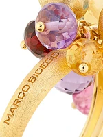 Africa 18K Yellow Gold & Multi-Gemstone Ring