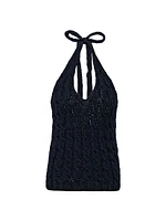 Wool Halter Top