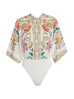 Floral Insects Bodysuit