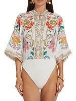 Floral Insects Bodysuit