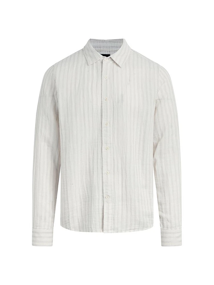 Theo Striped Textured Shirt