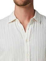 Theo Striped Textured Shirt