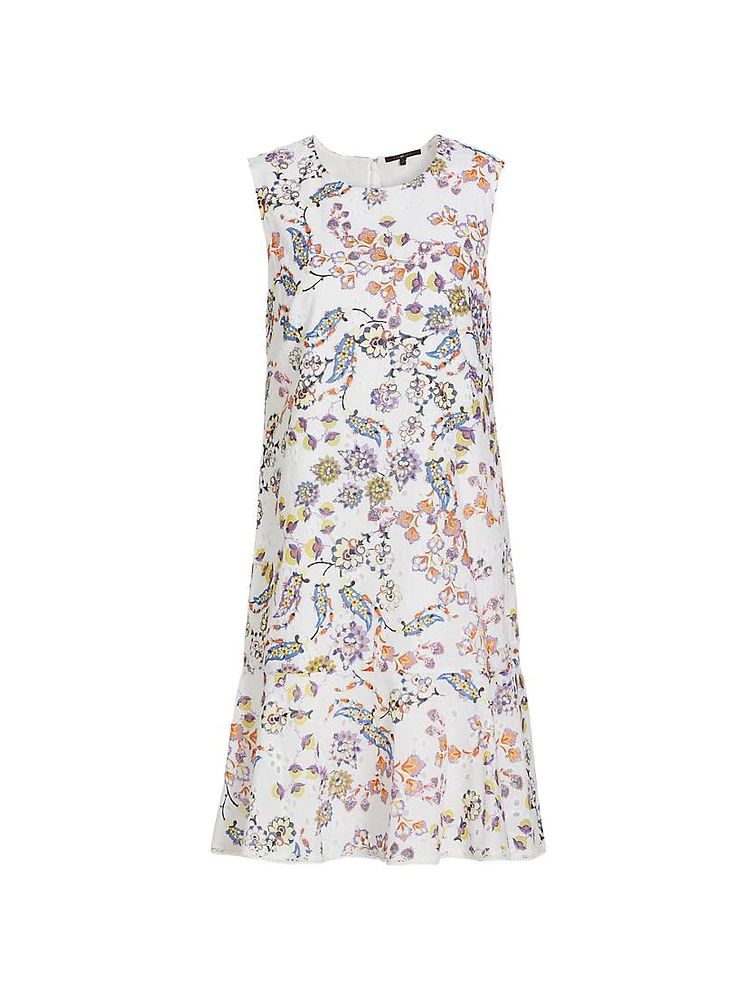 Daniela Floral Eyelet Shift Dress