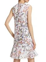 Daniela Floral Eyelet Shift Dress