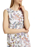 Daniela Floral Eyelet Shift Dress