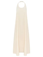 Paloma Cotton Halter Maxi Dress