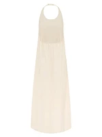 Paloma Cotton Halter Maxi Dress