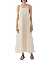 Paloma Cotton Halter Maxi Dress