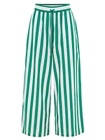 Leti Stripe Cotton Pants