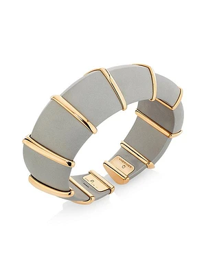 Ardis Aluminum & 18K Rose Gold Cuff