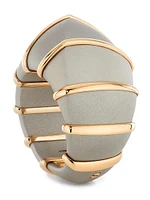 Ardis Aluminum & 18K Rose Gold Ring