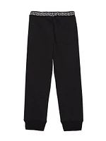 Little Boy's & Striped Fleece Sweatpants