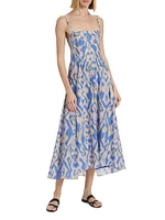 Moreno Maive Printed Midi-Dress