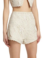 Tammy Textured Mini Shorts