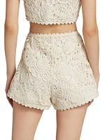 Tammy Textured Mini Shorts