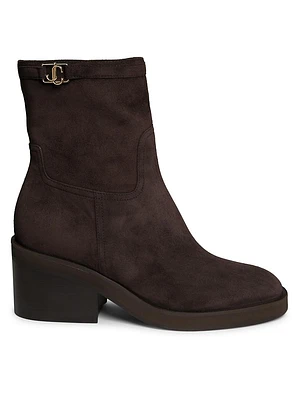 Yasmin 70MM Suede Ankle Boots