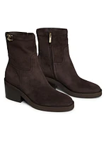 Yasmin 70MM Suede Ankle Boots