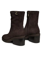 Yasmin 70MM Suede Ankle Boots