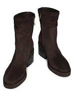 Yasmin 70MM Suede Ankle Boots