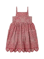 Little Girl's & Hearts Sleeveless Dress