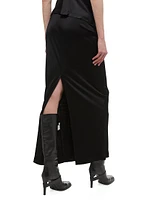 Fluid Jersey Maxi Skirt