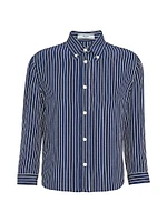 Striped Marocain Shirt