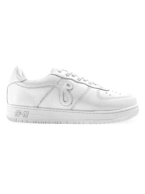 GF-01 Pebbled Leather Sneakers
