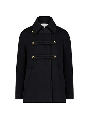 Clara - Double-Face Virgin Wool Peacoat