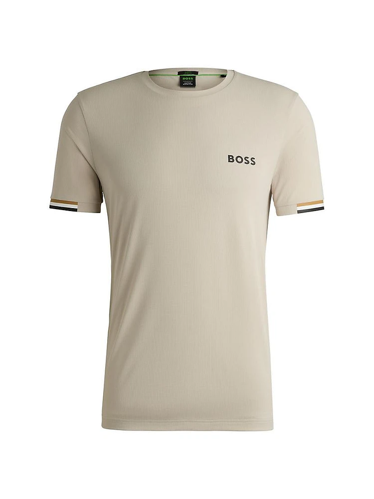 BOSS x Matteo Berrettini Waffle Fabric T-Shirt