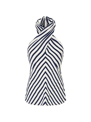 Dawn Striped Sleeveless Top