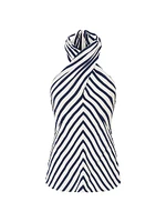 Dawn Striped Sleeveless Top