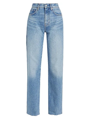 Val 90's Mid-Rise Straight-Leg Jeans