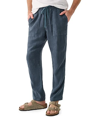 Essential Linen Drawstring Pants