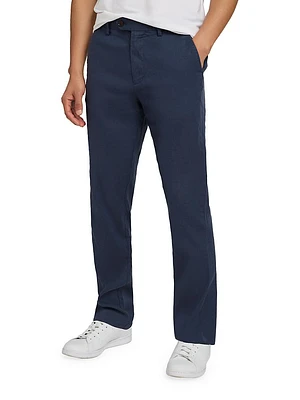 Movement Flex Linen & Cotton-Blend Trousers