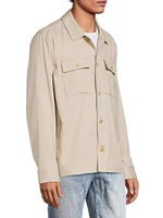 Movement Flex Linen & Cotton-Blend Shirt Jacket