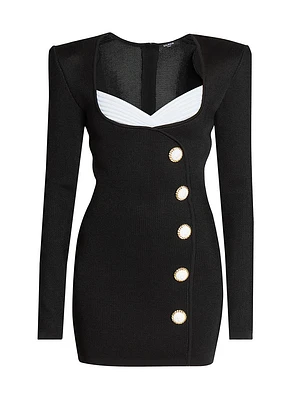 Tailored Body-Con Minidress