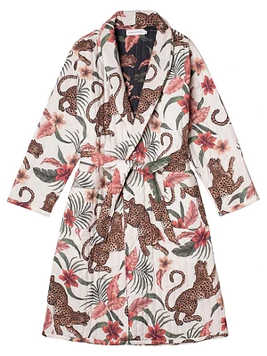 Soleia Jungle Quilted Robe