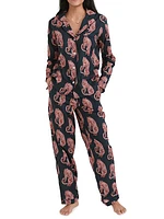 Tiger Long 2-Piece Pajama Set