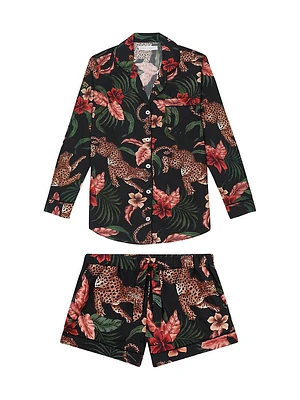 Soleia Jungle Short 2-Piece Pajama Set