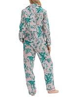 Parrot Print Pajama Set