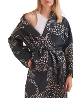 Jaguar Cotton Quilted Robe