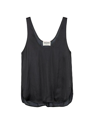 Carys Satin Tank Top