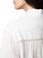 Tricia Cotton Frill Blouse