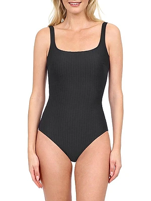 Harbourside Squareneck One-Piece Swimsuit