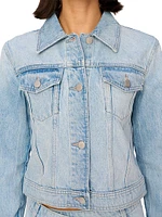 Vika Classic Denim Fountain Jacket