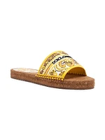 Maillorica Printed Espadrille-Style Sandals